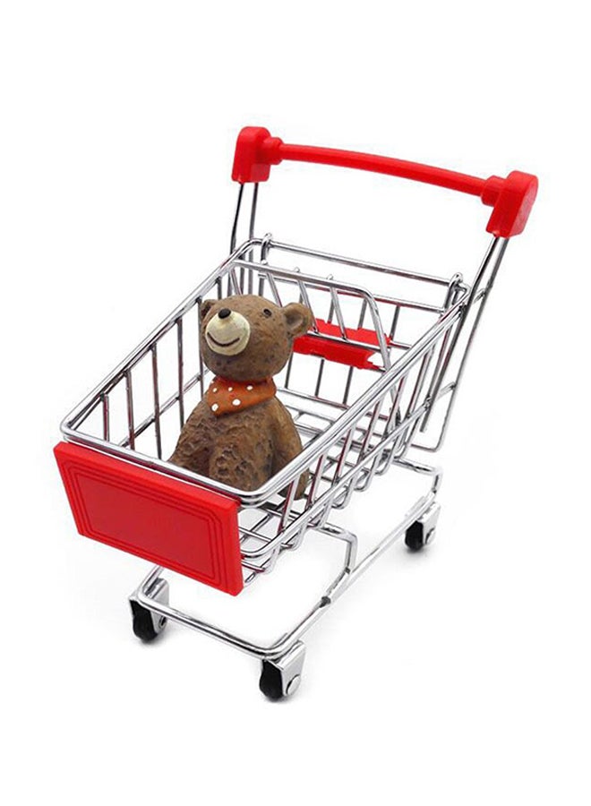 ال دبليو لعبة عربة التسوق بحجم صغير  للسوبرماركت والمستودع - Image 2