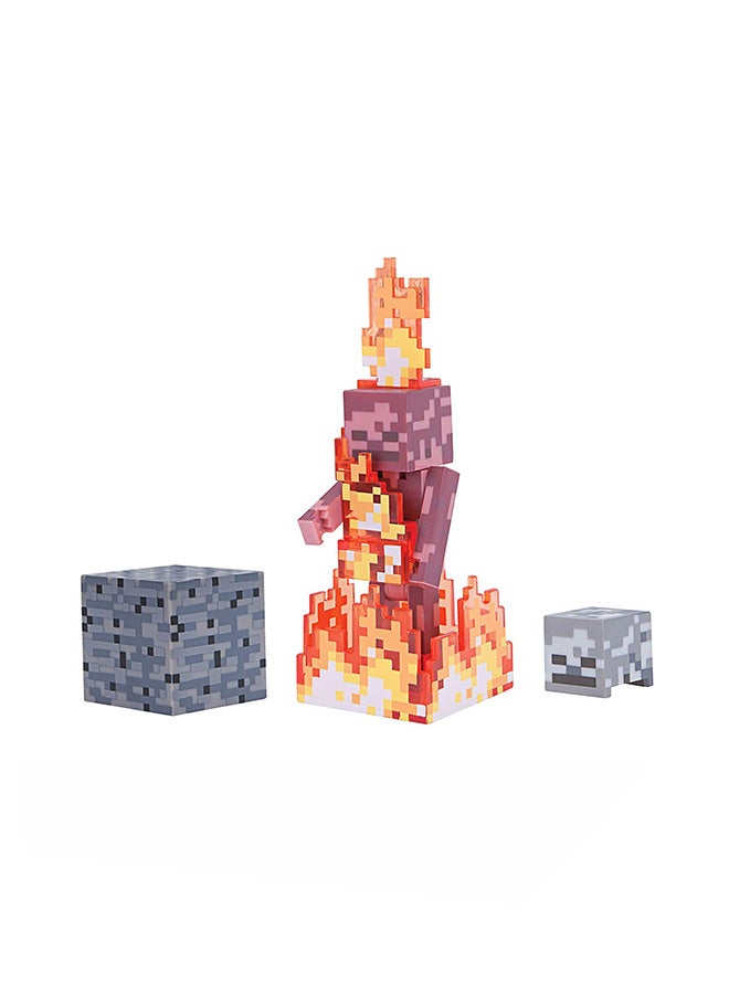 Skeleton on Fire Figure Pack