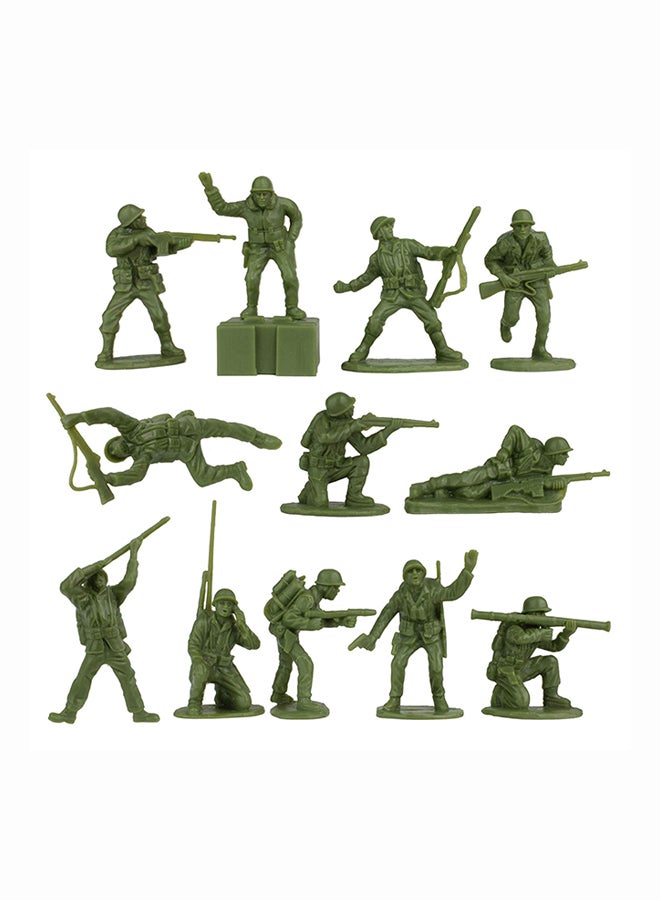 BMC Toys WW2 Iwo Jima US Marines Army Men 36 American Soldier Figure  - Image 1