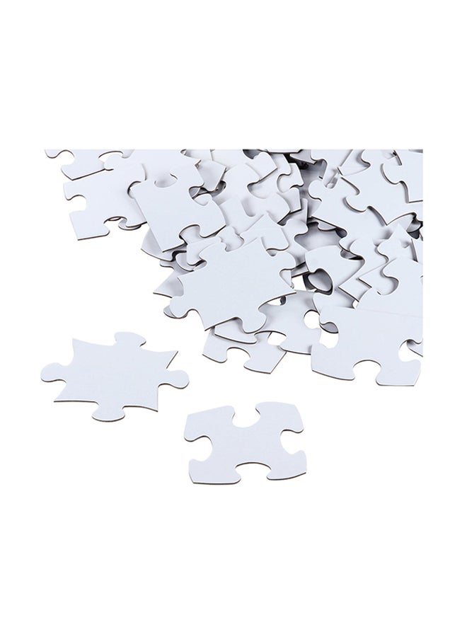 Juvale 100-Piece Blank Puzzle - Image 1