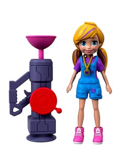 Polly Pocket Zipline Polly Active Pose Doll Assorted 