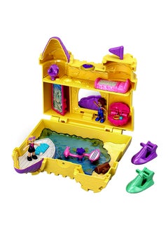 Polly Pocket Big Pocket World Sandcastle Theme Playset 