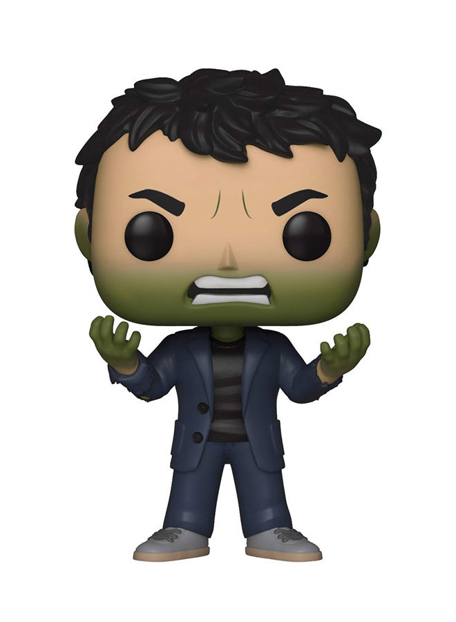 Funko Pop Marvel Avengers Infinity War Bruce Banner With Hulk Head Figure 6.35x6.35x9.53cm  - Image 1