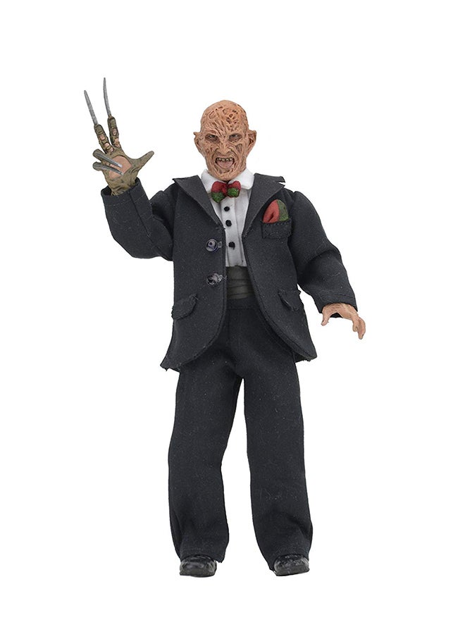 NECA Nightmare On Elm Street Tuxedo Freddy Clothed Action Figure 8 inch