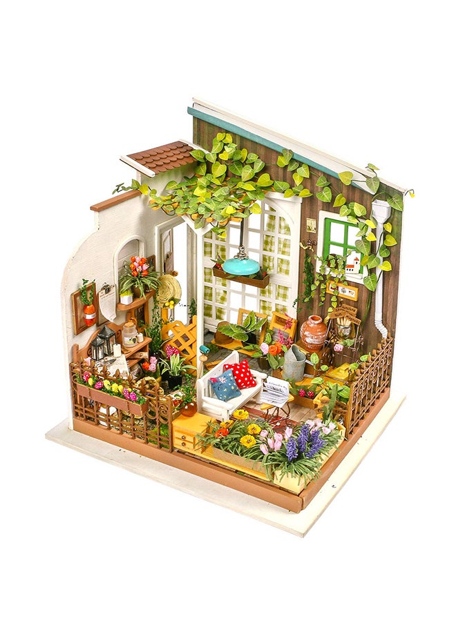 DIY Miniature Wooden Assembly Garden Fairy Dollhouse Set - v1553628672/N22135183A_1