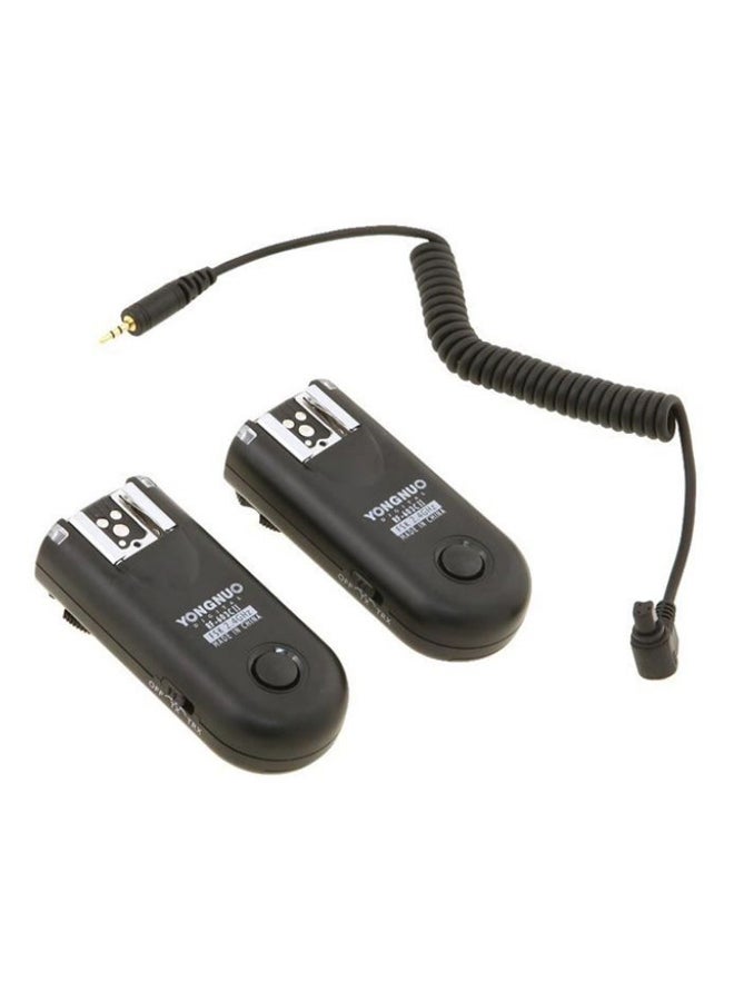 YONGNUO 2-Piece Wireless Flash Trigger Set Black 
