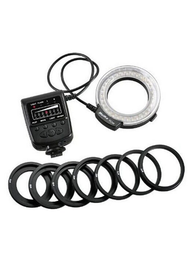 Generic - Macro Ring Flash Light For Canon Black - Image 1