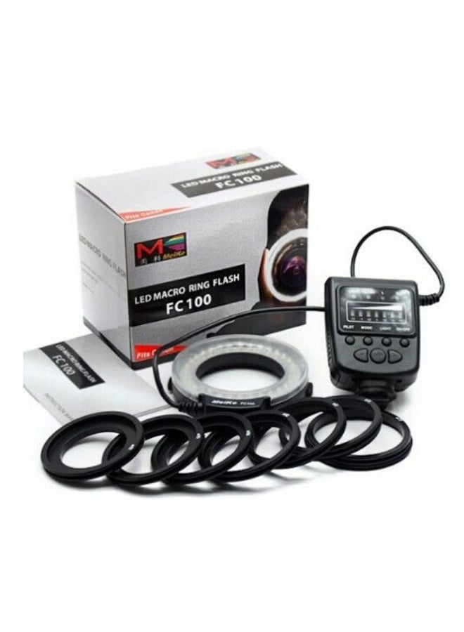 Generic - Macro Ring Flash Light For Canon Black - Image 1