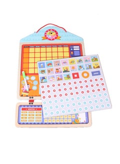al ostoura toys Reward Chart Wooden Magnetic Responsibility Chart  - Image 3