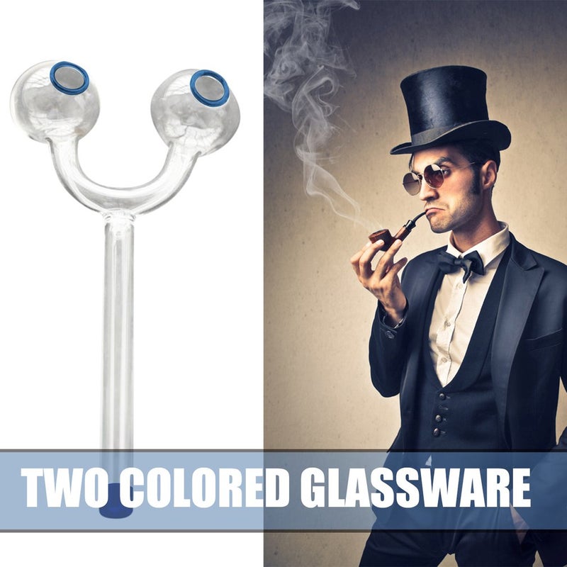 Generic - Two Coloured Smoking Glass Set - Image 1