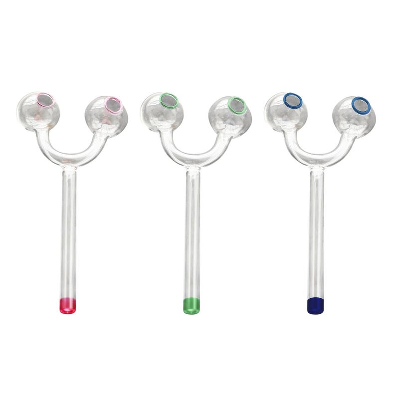 Generic - Two Coloured Smoking Glass Set - Image 1