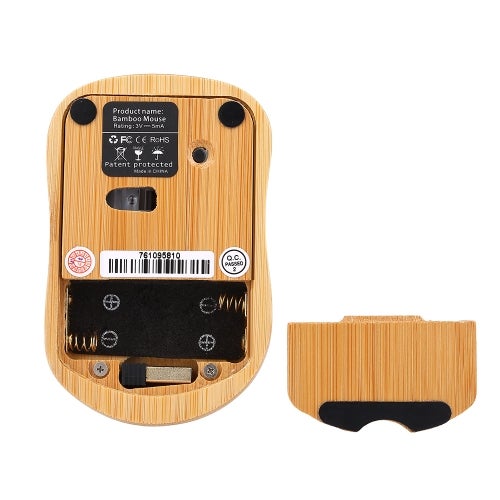 2.4G Wireless Optical Mouse Yellow - Image 4