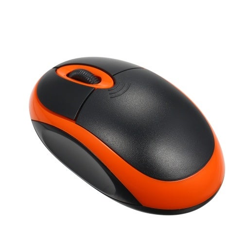 2.4G Wireless Optical Mouse Black/Orange - Image 4