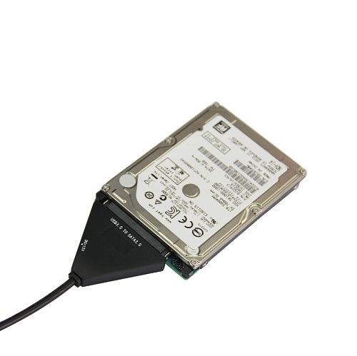 Generic USB 3.0 To External SATA III HDD SSD Hard Drive Converter Adapter Cable For Mac Win 8 OS Black  - Image 2