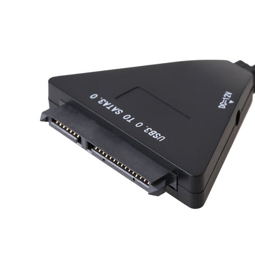Generic USB 3.0 To External SATA III HDD SSD Hard Drive Converter Adapter Cable For Mac Win 8 OS Black  - Image 4
