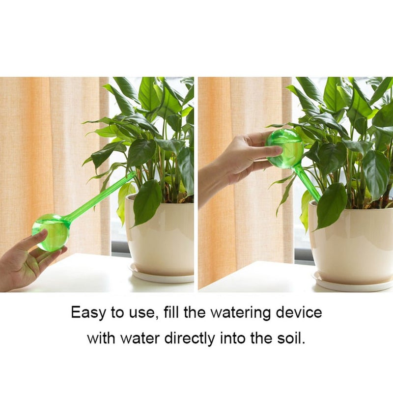 Generic Glass Ball Plant Flowers Watering Device Clear  - Image 2