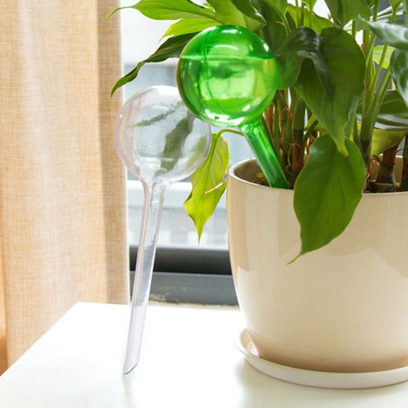 Generic Glass Ball Plant Flowers Watering Device Clear  - Image 5