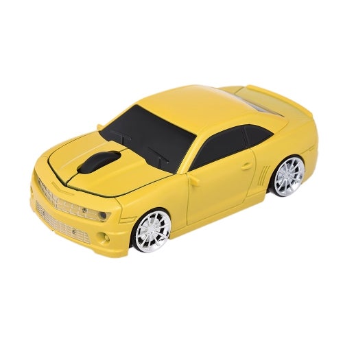 2.4GHz Wireless Car Shaped Mouse Yellow/Black - Image 4