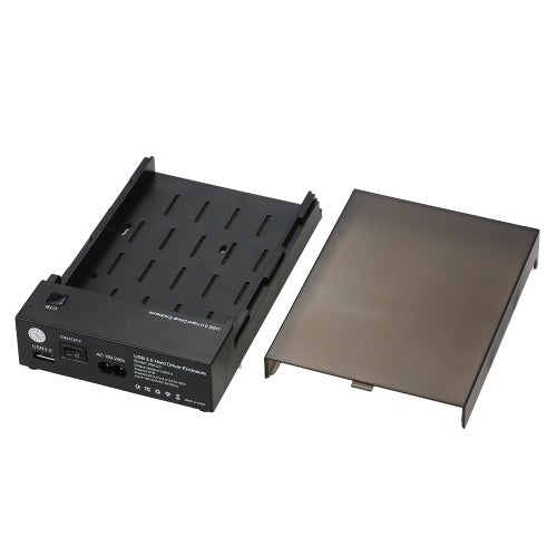Portable External Hard Drive Case Black - Image 1