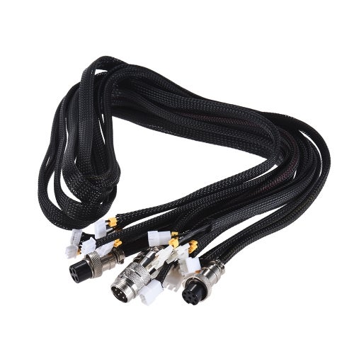 Creality 3D Printer Parts Extension Cable Black/Silver - Image 1