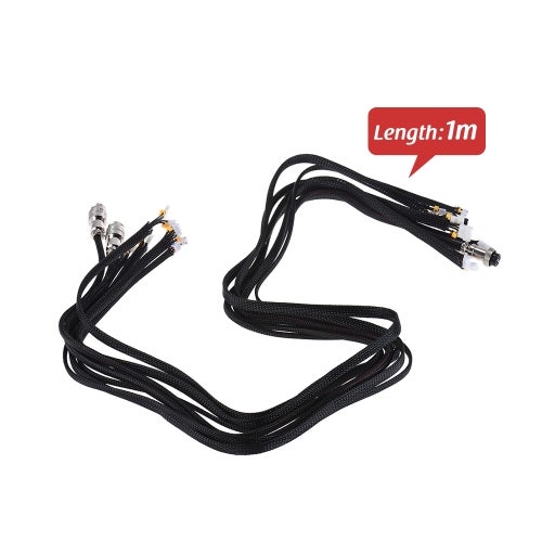 Creality 3D Printer Parts Extension Cable Black/Silver - Image 4