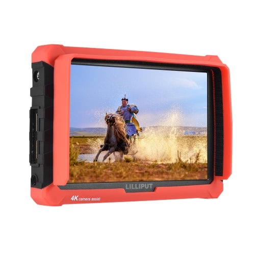7-Inch Field Camera Monitor Red/Black