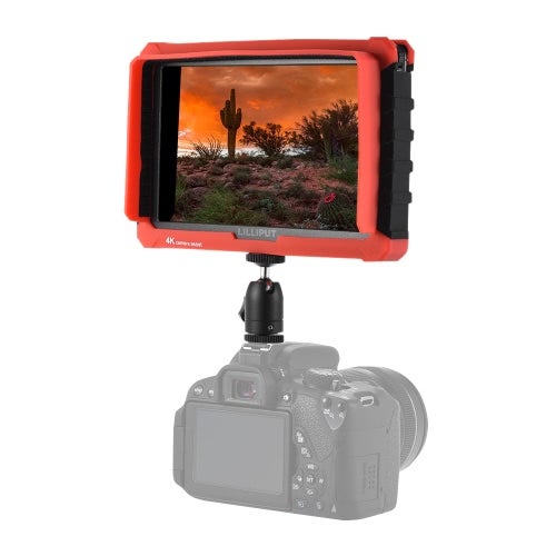 7-Inch Field Camera Monitor Red/Black