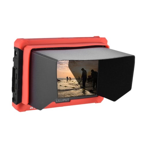7-Inch Field Camera Monitor Red/Black