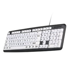 Generic USB Wired Keyboard White/Black  - Image 2