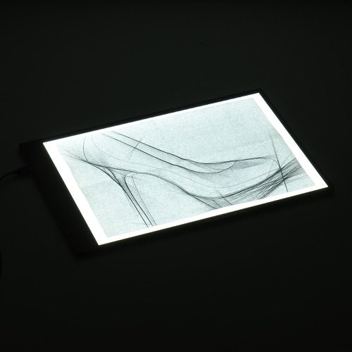 LED Light Box Drawing Tracing Board White/Black  - Image 4
