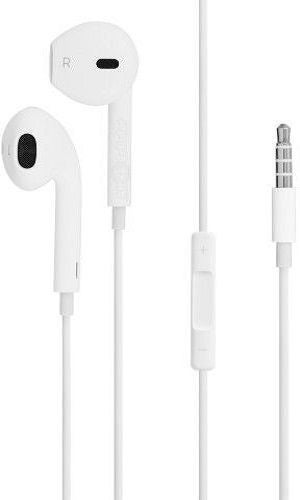 In-Ear Wired Earphones With Mic For Apple iPhone 5/5S/5C Multicolour