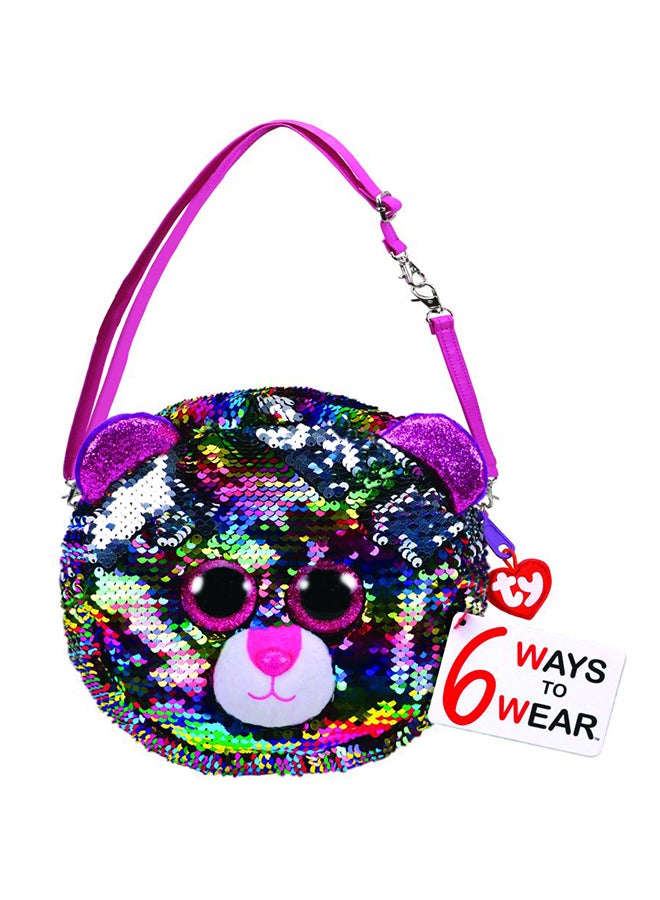 Ty Fashion Sequin Leopard Dotty Purse 