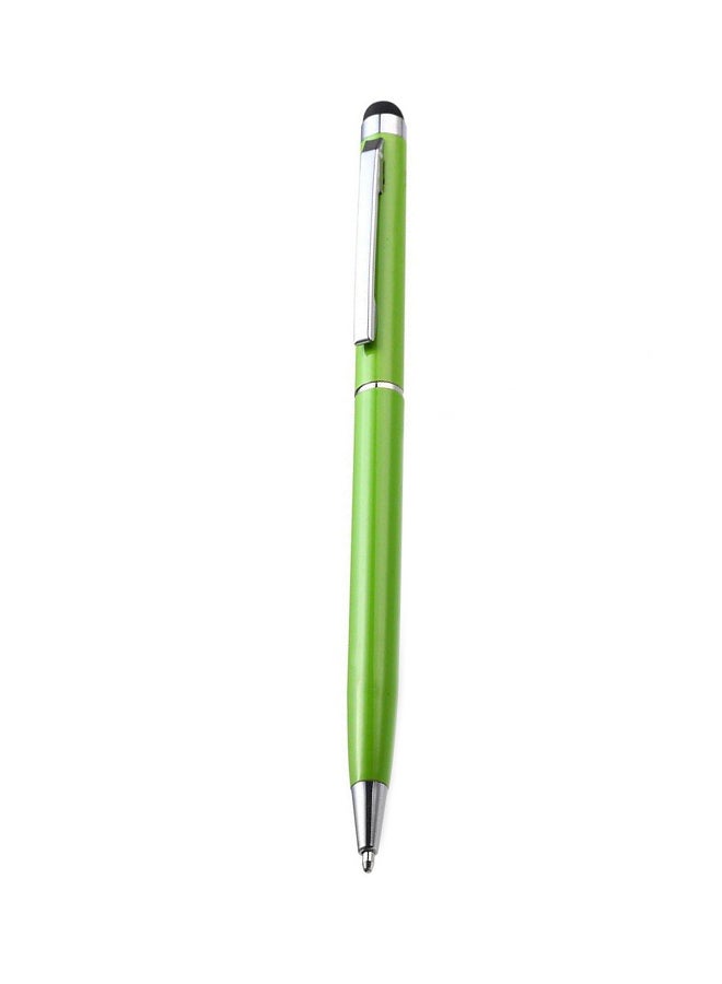 Generic 2 In 1 Mini Metal Capacitive Touch Pen Stylus Screen Ball Point Pen For iPhone iPad 