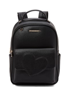 Faux Leather Backpack Black - v1553670396/N21683389A_1