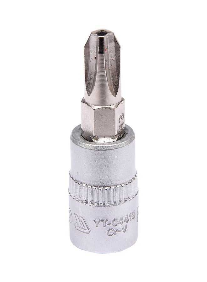 Socket Bit 1/4-Inch PH3 L=37mm YT-04413 Silver - v1553670659/N22425342A_1