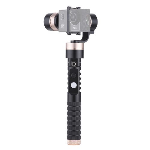 3-Axis Handheld Gimbal Stabilizer For GoPro/Xiaoyi Black/gold