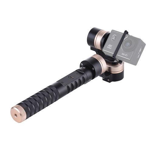 3-Axis Handheld Gimbal Stabilizer For GoPro/Xiaoyi Black/gold