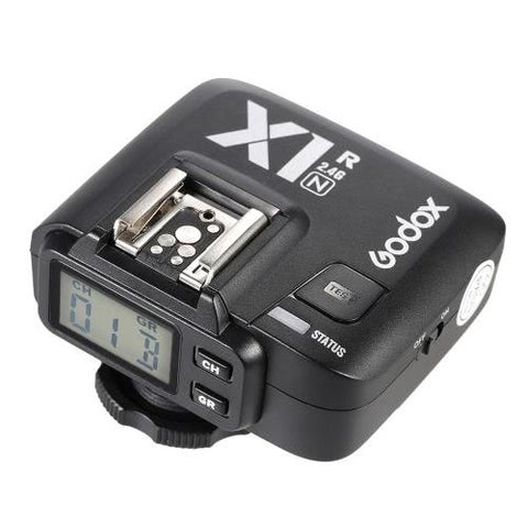 مشغل فلاش لاسلكي لكاميرا نيكون DSLR أسود