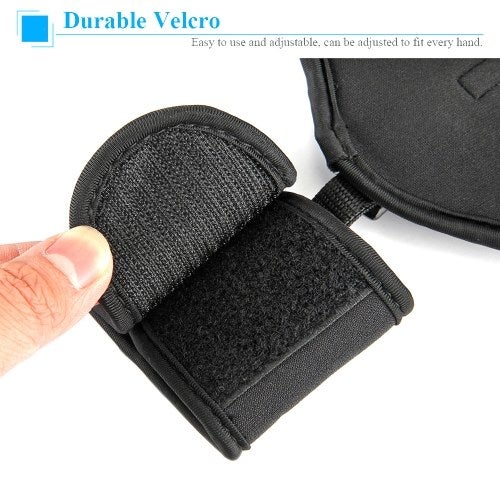 Hand Grip Wrist Strap For DSLR Cameras Black  - Image 3