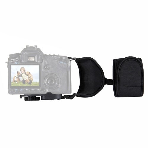Hand Grip Wrist Strap For DSLR Cameras Black  - Image 4