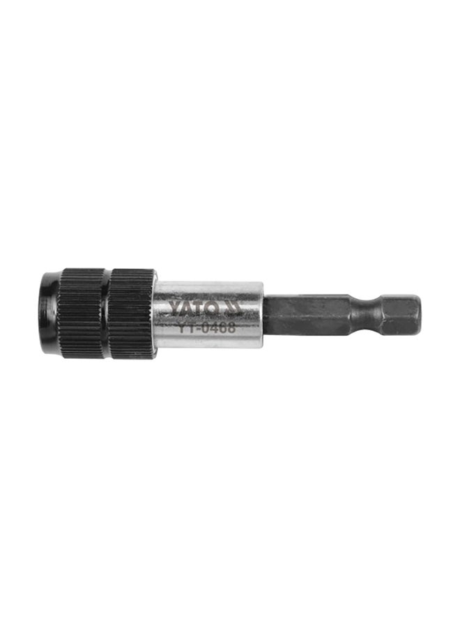 Yato Screwdriver Bit Holder 1/4 Black/Silver 