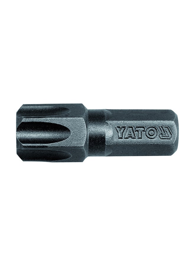 Yato Impact Screwdriver Bit 8mmx30mm Torx T55 5pcs yato Brand YT-7906 Black 