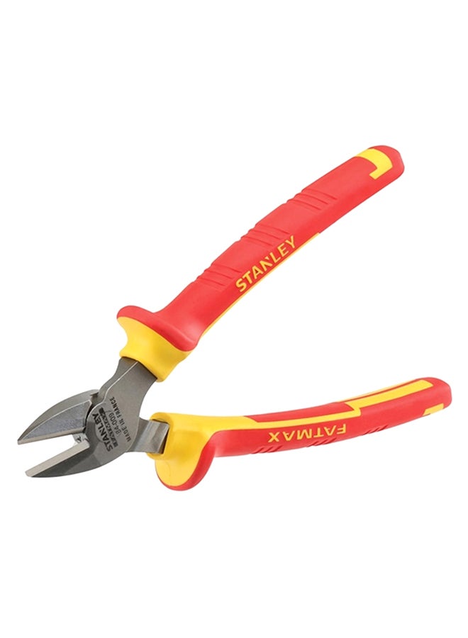 Stanley Pliers Diagonal 160mm VDE Narrow Head 84-009 Red/Yellow/Grey 160mm - Image 1