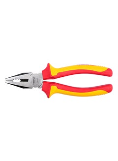 Yato Insulated Combination Plier 180mm VDE-1000V YT-21152 Yellow/Red/Silver  - Image 1