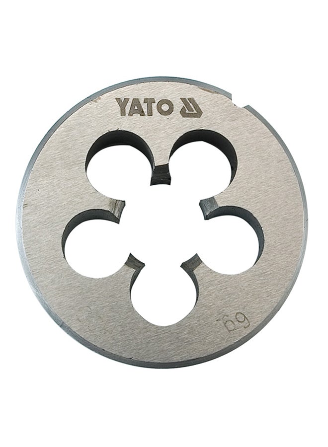 Yato Round Thread Die, M14 38mmx14mm YT-2970 Silver M14