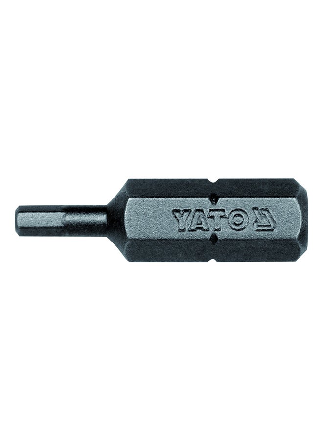 Yato Screwdriver Bit 1/4 Dark Grey