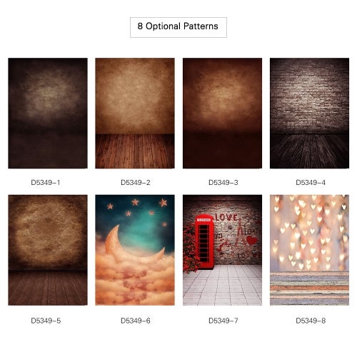 ANDOER Retro Abstract Old Master Background Backdrop 6 Multicolour - Image 4