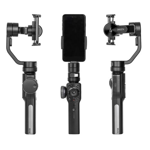 3-Axis Handheld Gimbal Stabilizer For Smartphone Black