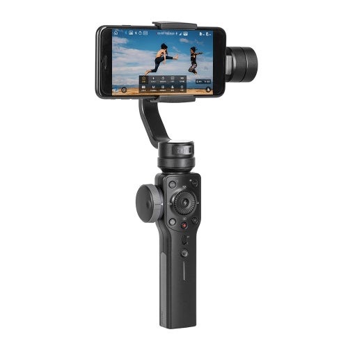 3-Axis Handheld Gimbal Stabilizer For Smartphone Black