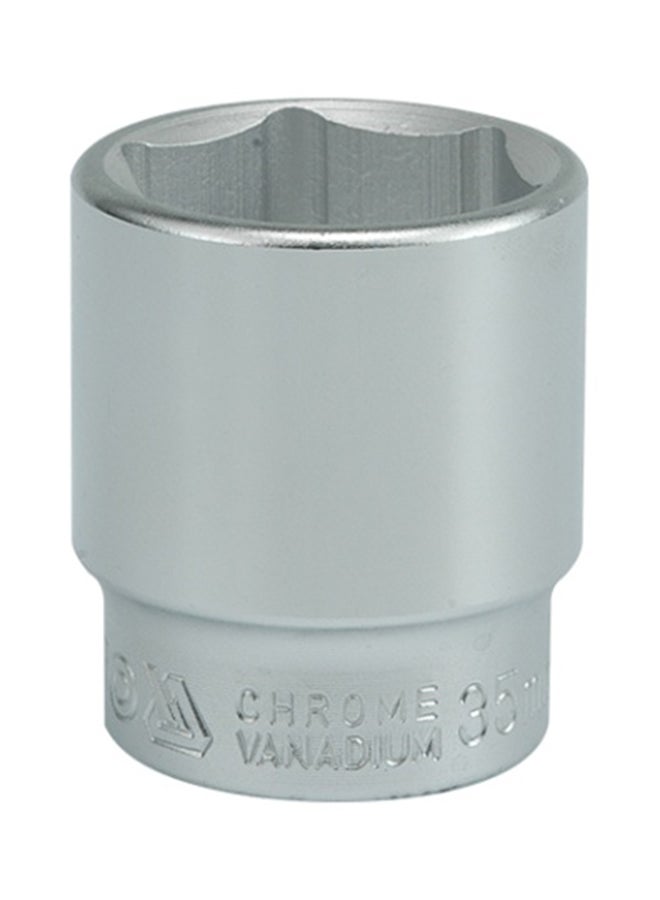 ياتو مقبس سداسي مقاس 35 مم - 3/4 بوصات Dr - طراز YT-1315 فضي